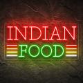 Miniature Néon Indian Food - Néon personnalisé