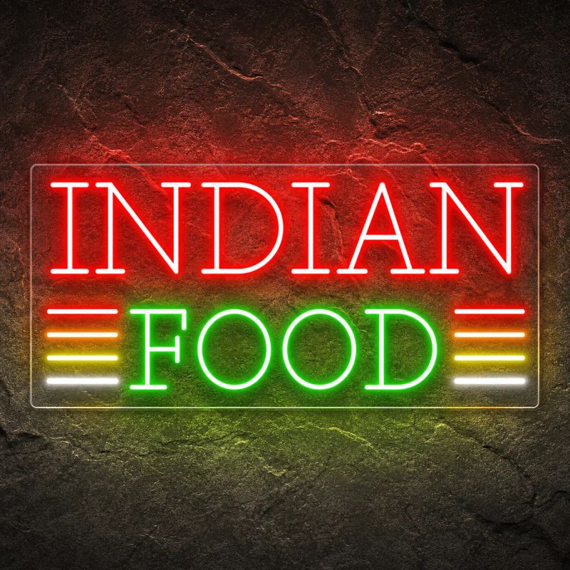 Néon Indian Food - Néon personnalisé NeonStar
