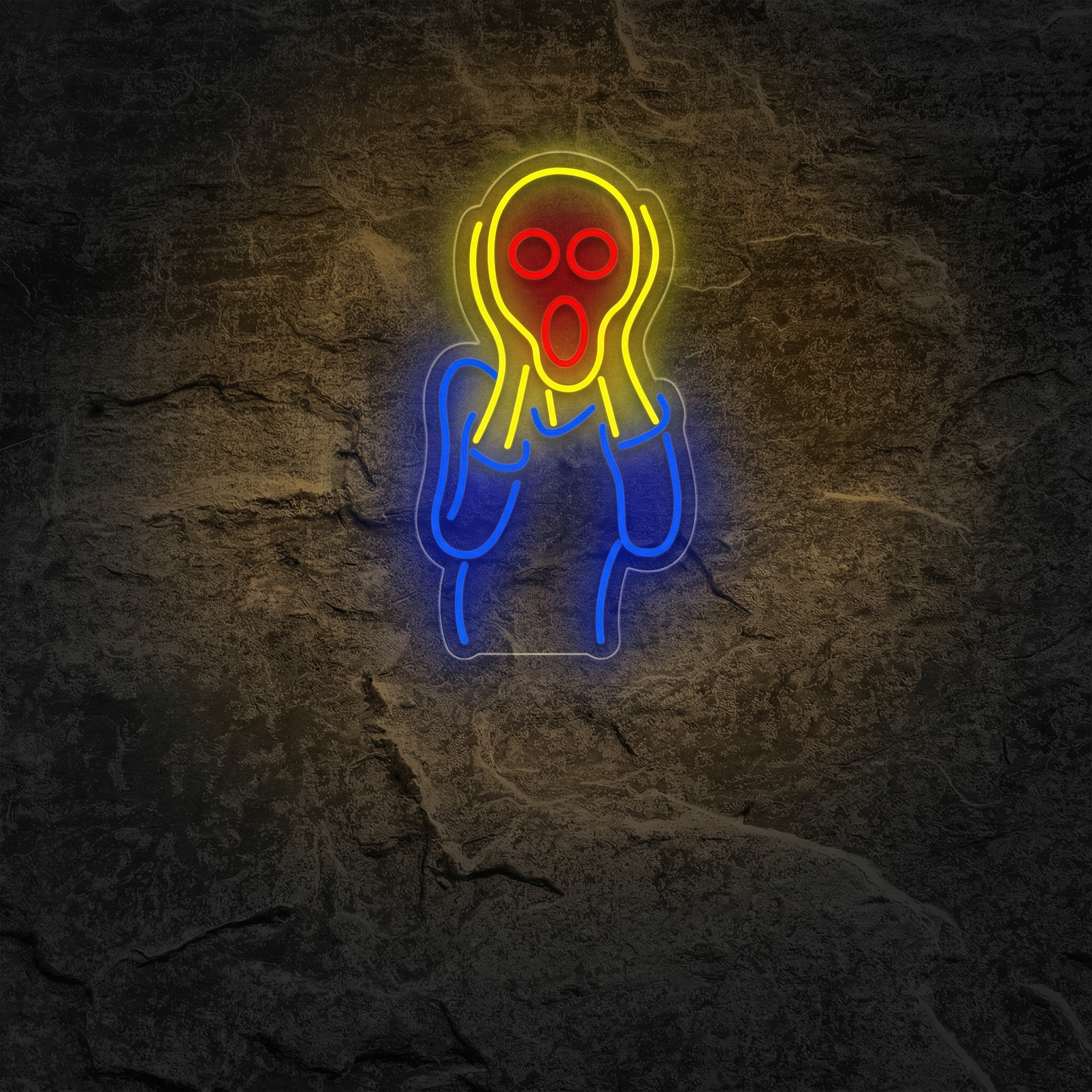 Néon Le Cri de Munch - Néon personnalisé NeonStar