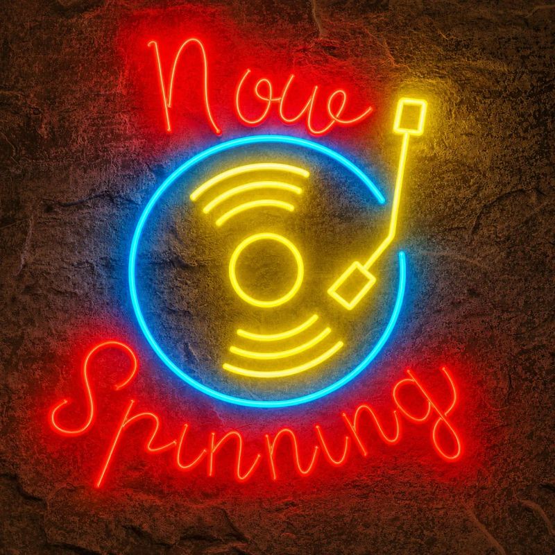Néon Now Spinning - Néon personnalisé NeonStar