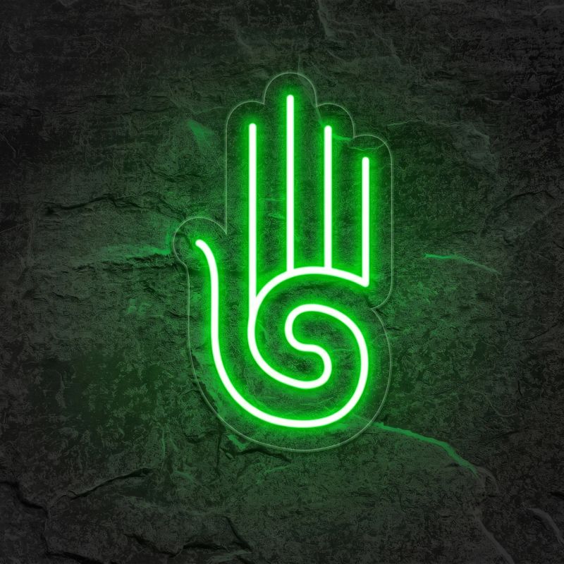 Néon Hamsa Yoga - Néon personnalisé NeonStar