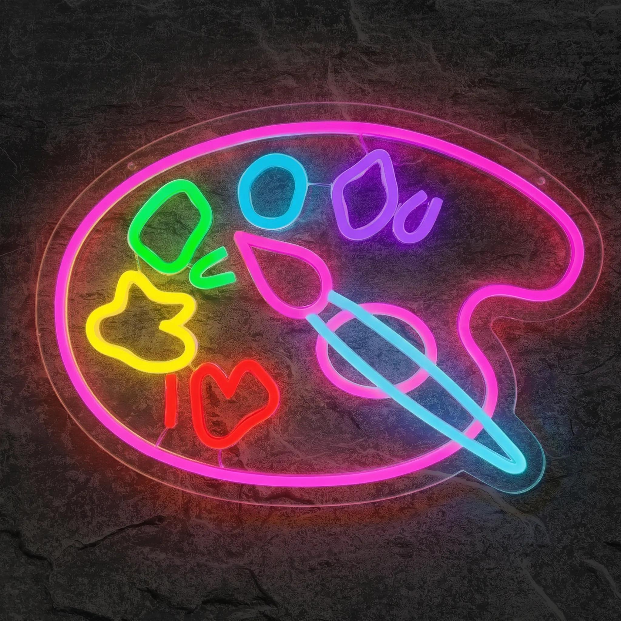 Néon Palette de Peinture - Néon personnalisé NeonStar