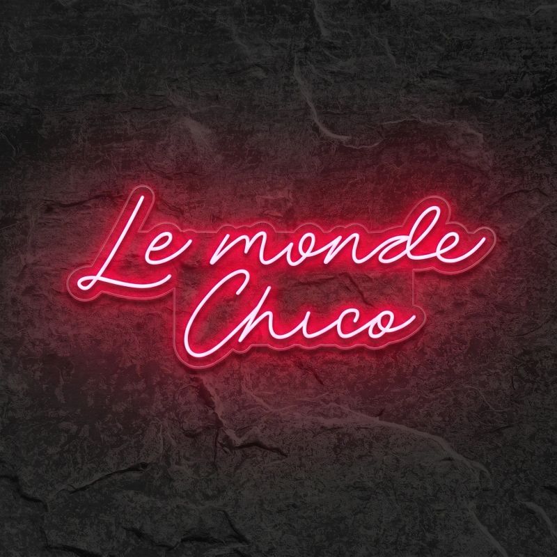 Néon Le monde Chico - Néon personnalisé NeonStar
