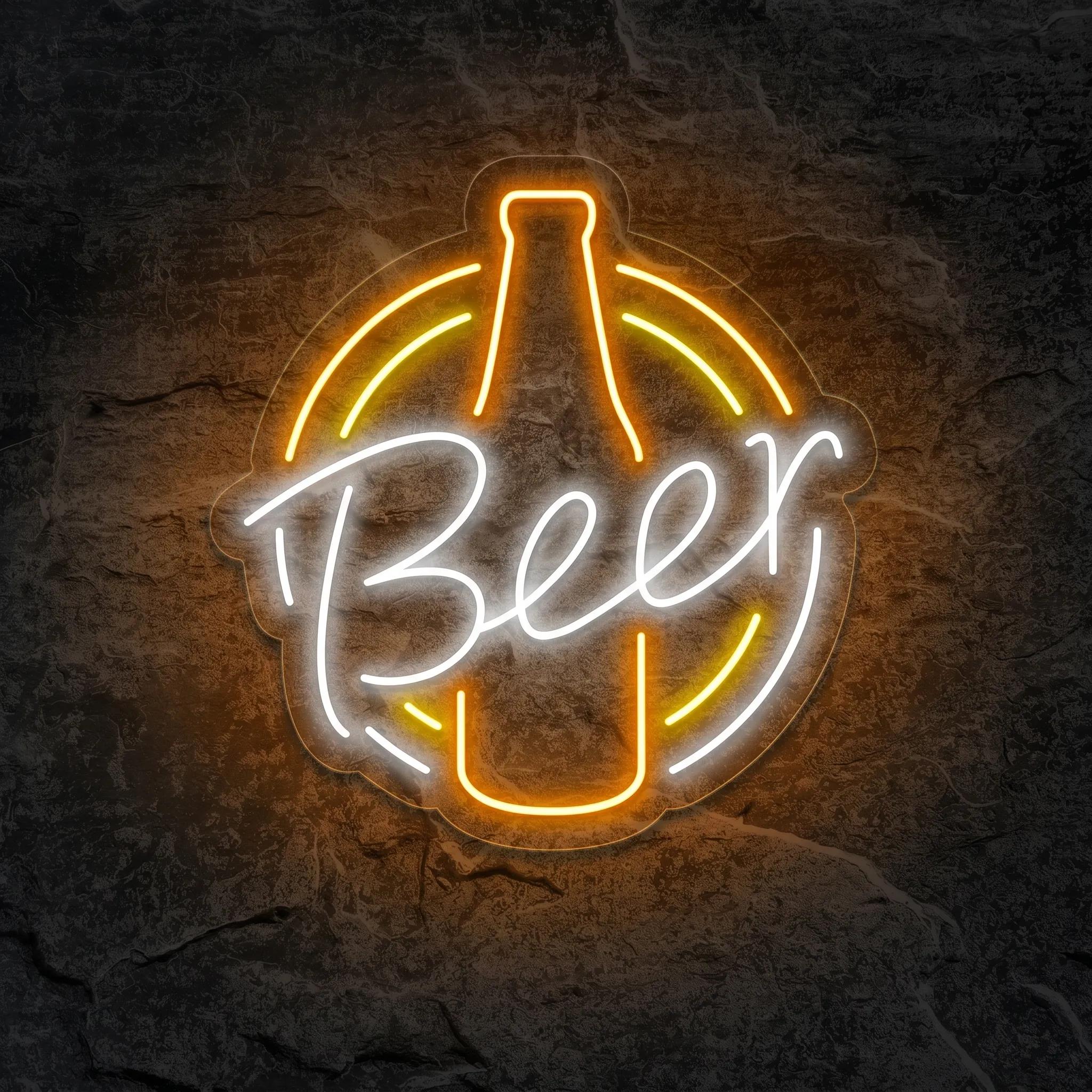 Néon Rétro Vintage Beer - Néon personnalisé NeonStar