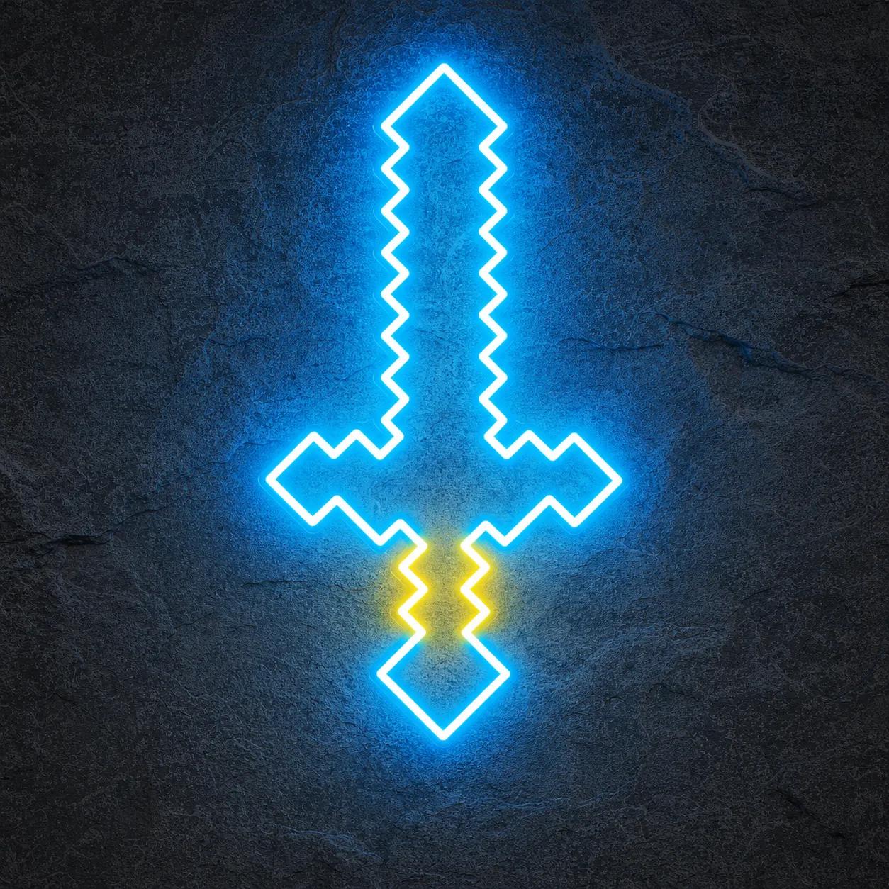 Néon Épée Minecraft - Néon personnalisé NeonStar