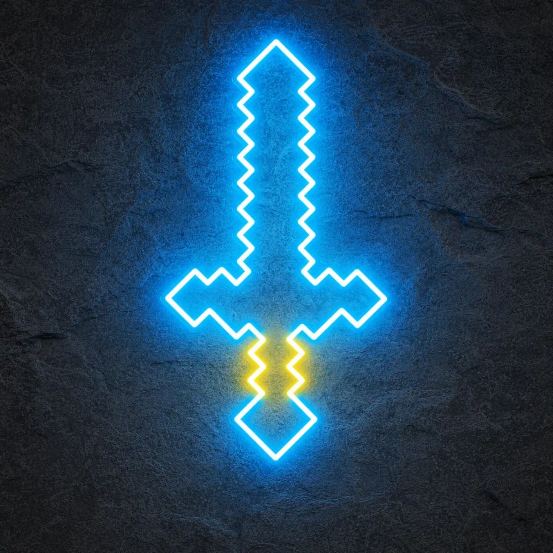 Néon Épée Minecraft - Néon personnalisé NeonStar
