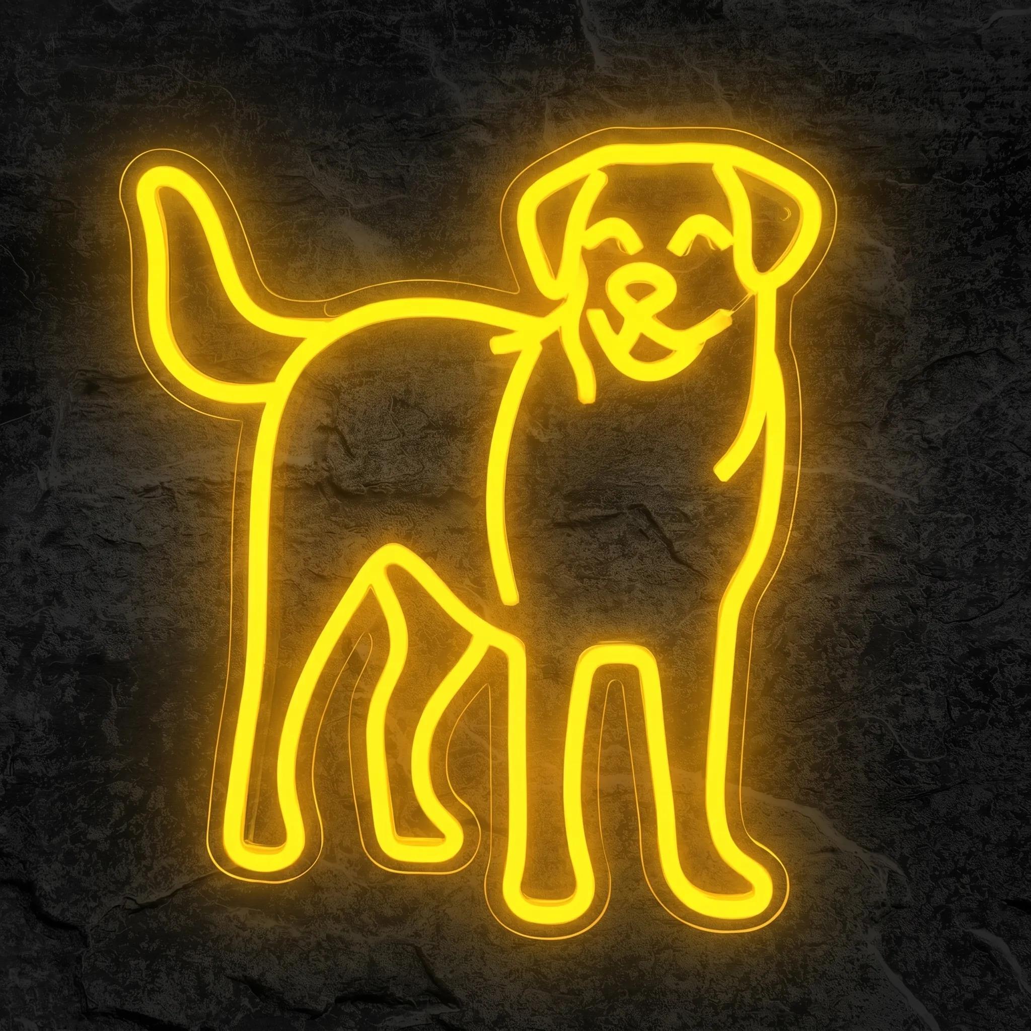 Néon Labrador - Néon personnalisé NeonStar