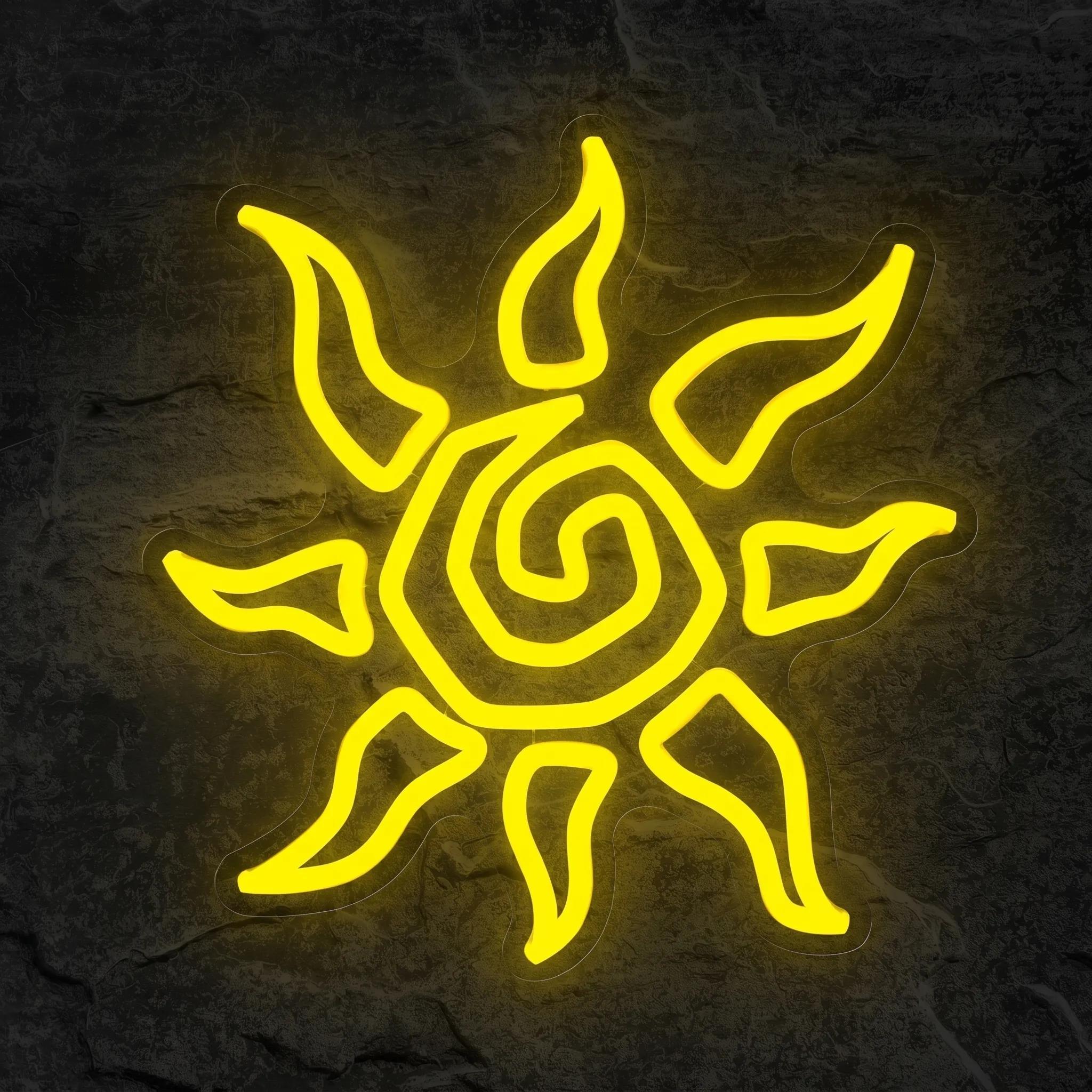 Néon Soleil Tribal - Néon personnalisé NeonStar