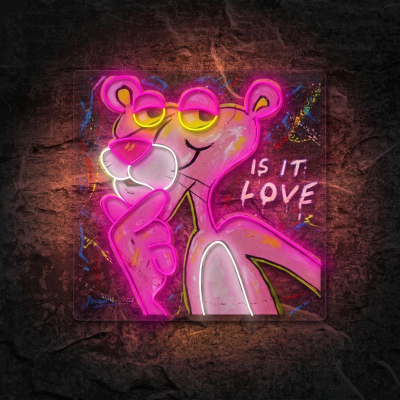 Néon Pink Think Panther - Néon personnalisé NeonStar