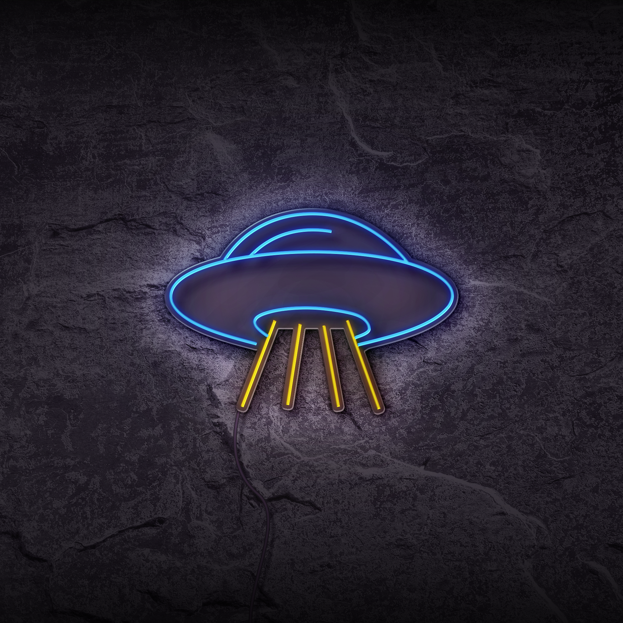 Néon Soucoupe - Néon personnalisé NeonStar