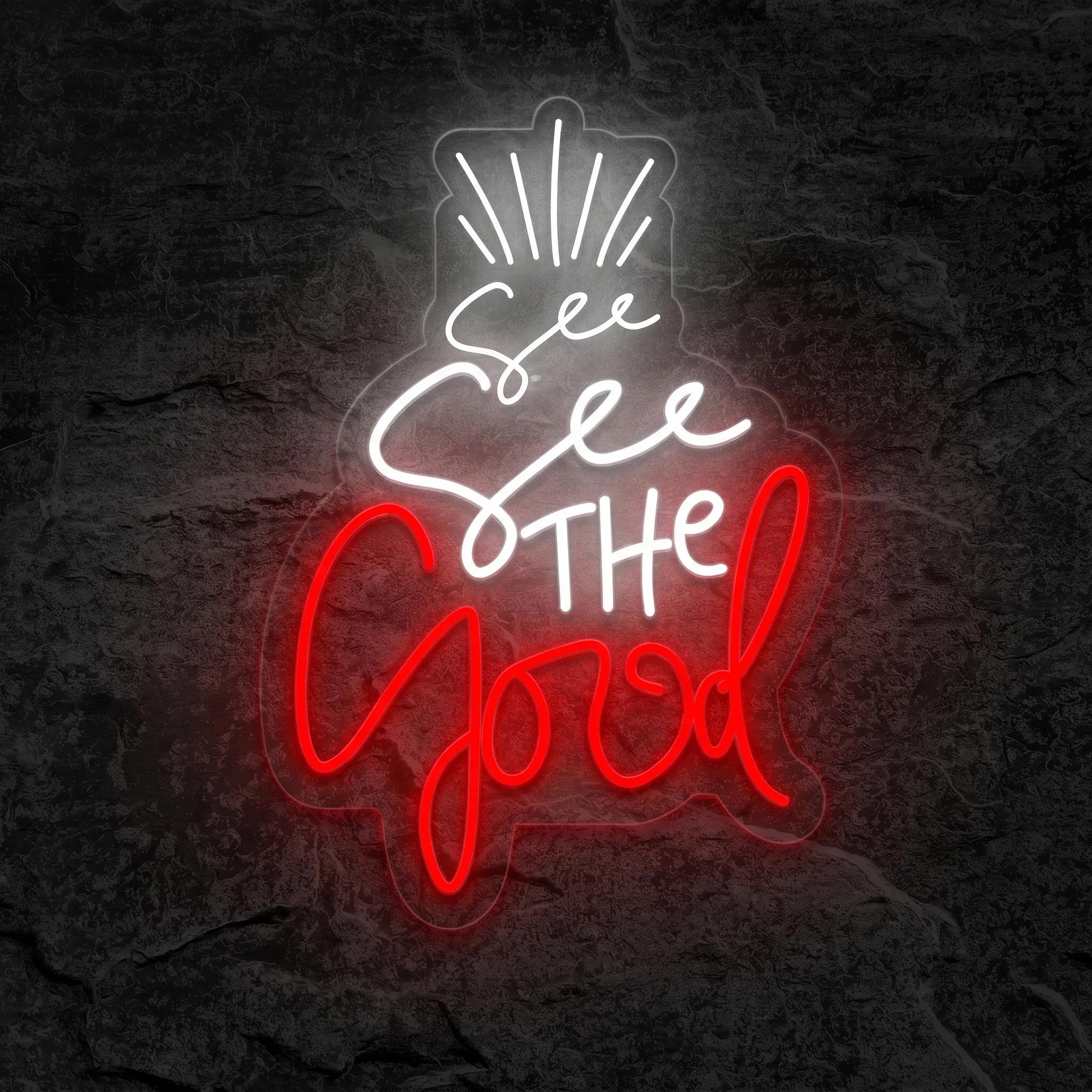 Néon See The Good - Néon personnalisé NeonStar