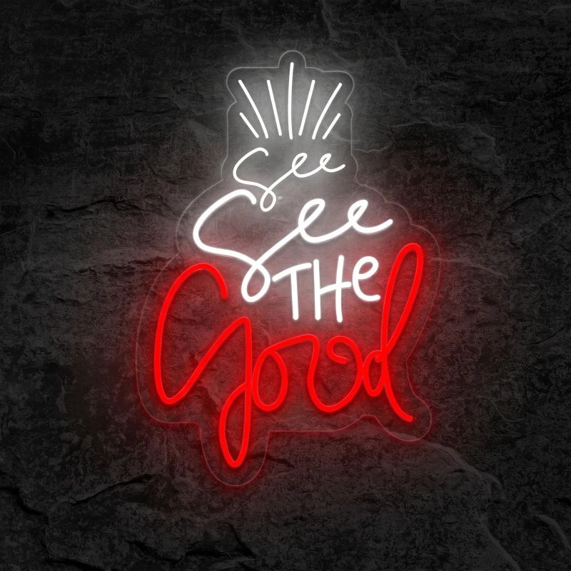 Néon See The Good - Néon personnalisé NeonStar