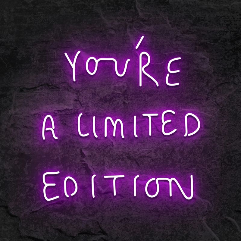Néon You're A Limited Edition - Néon personnalisé NeonStar