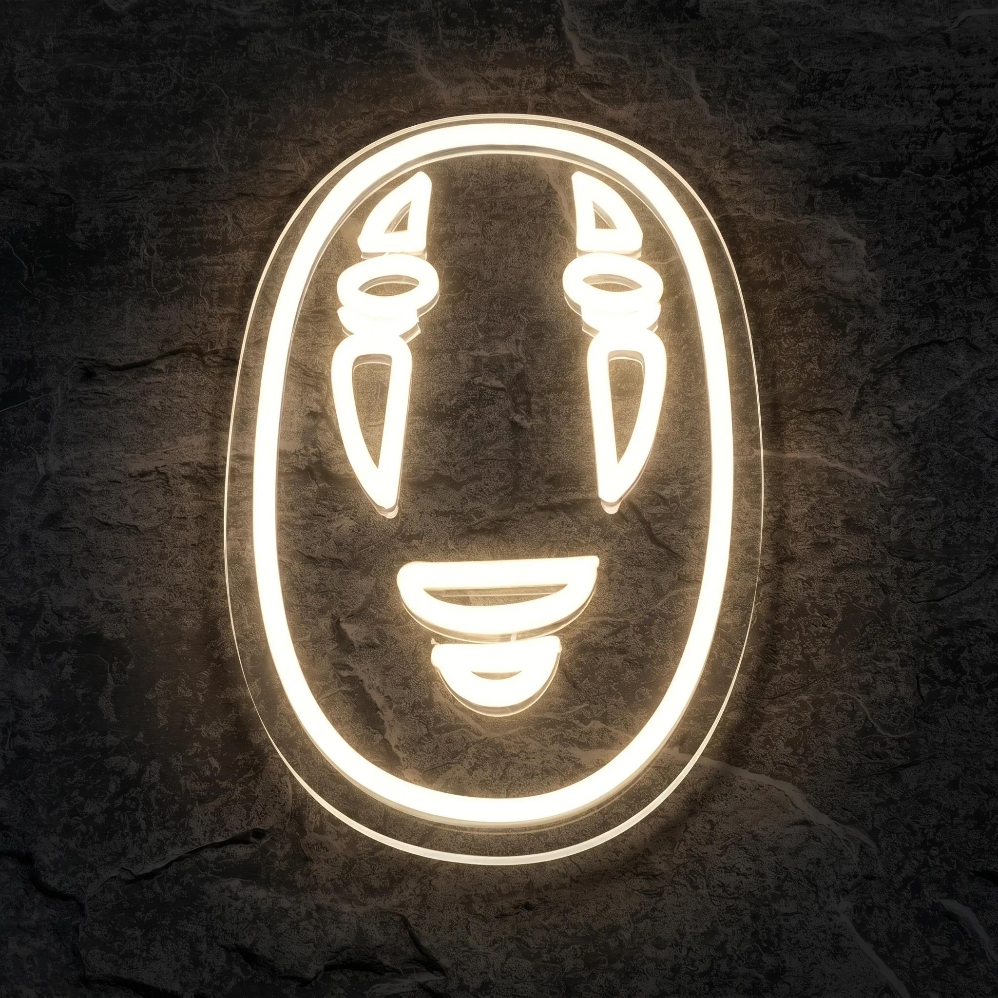 Néon Masque Sans-Visage - Néon personnalisé NeonStar