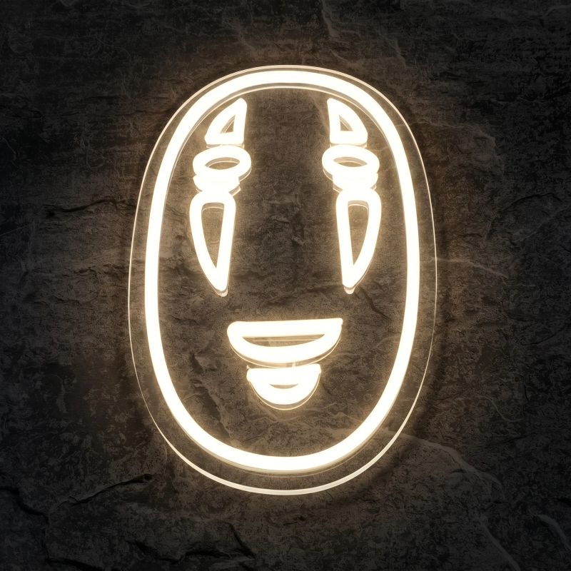 Néon Masque Sans-Visage - Néon personnalisé NeonStar