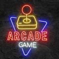 Miniature Néon Gaming Arcade - Néon personnalisé