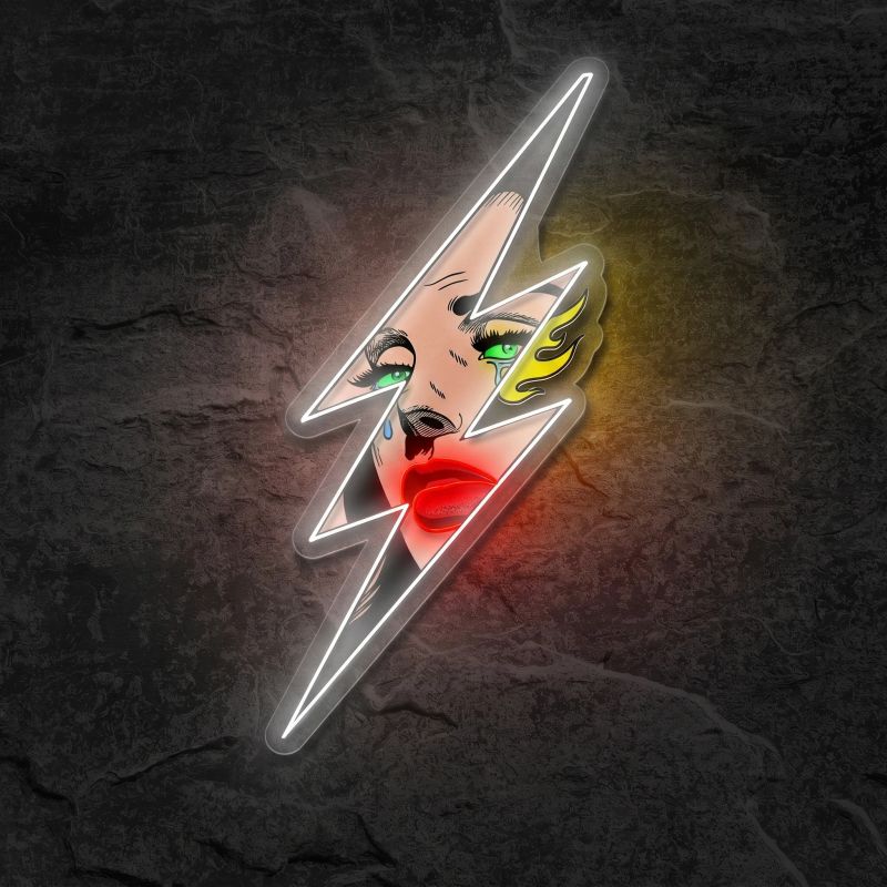 Néon Femme Flash - Néon personnalisé NeonStar