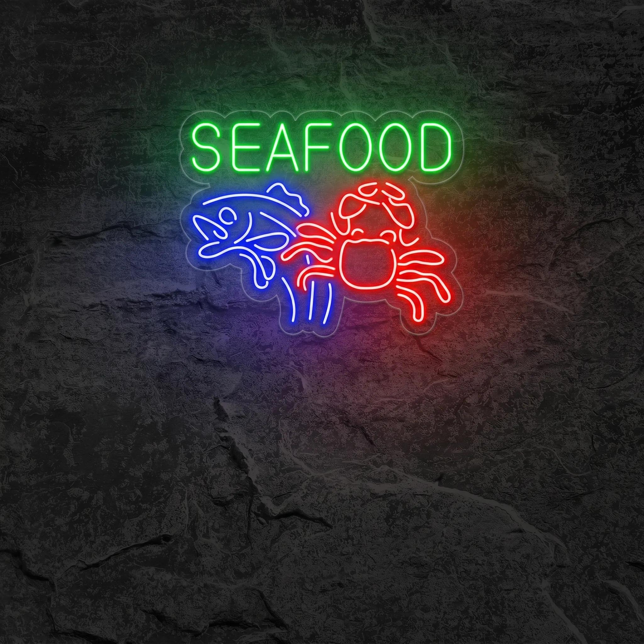 Néon Fruits de Mer - Néon personnalisé NeonStar