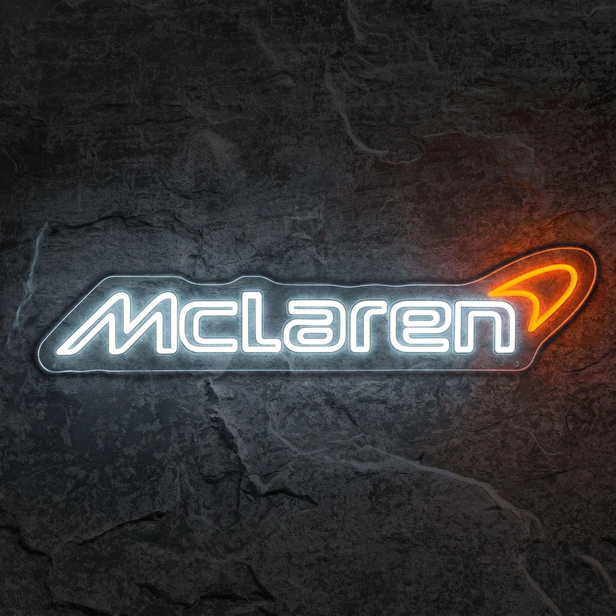Néon Logo McLaren - Néon personnalisé NeonStar