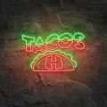 Miniature Néon Tacos - Néon personnalisé