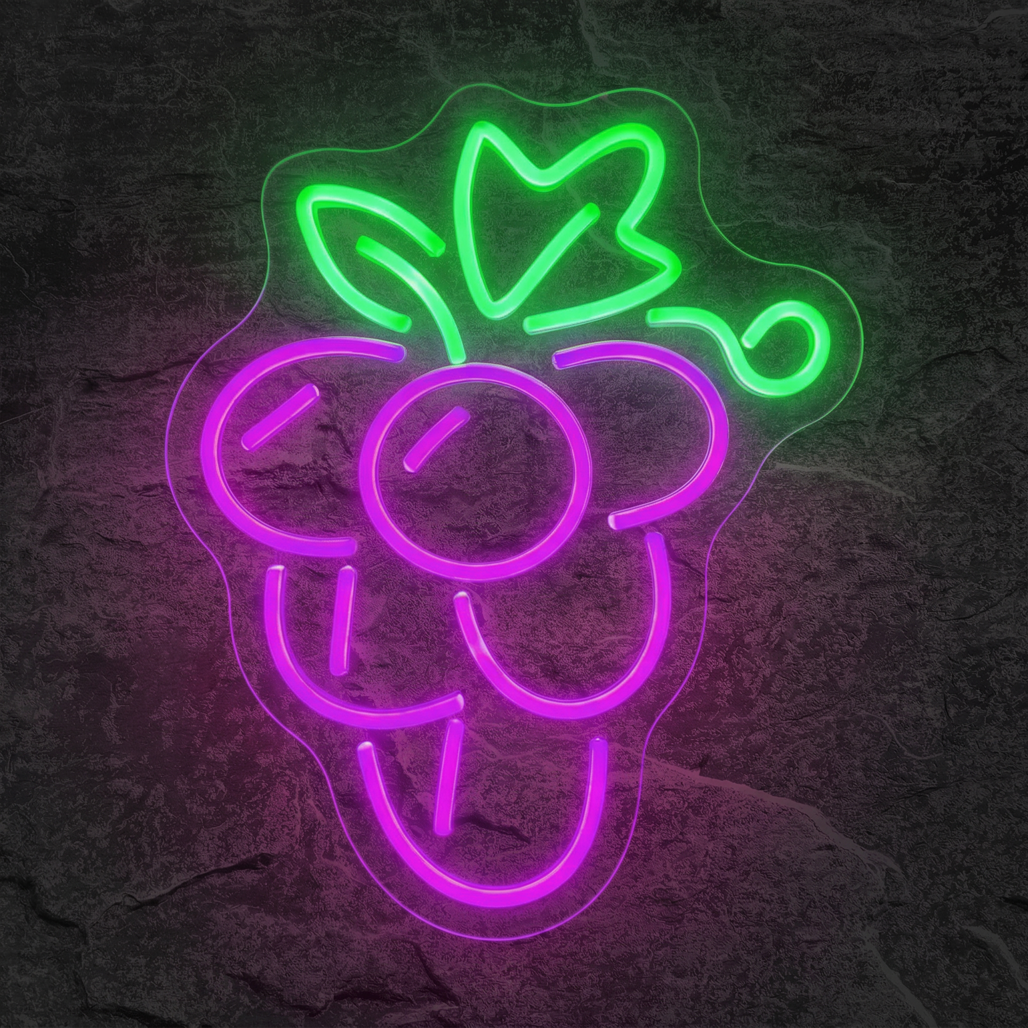 Néon Grappe de Raisin - Néon personnalisé NeonStar