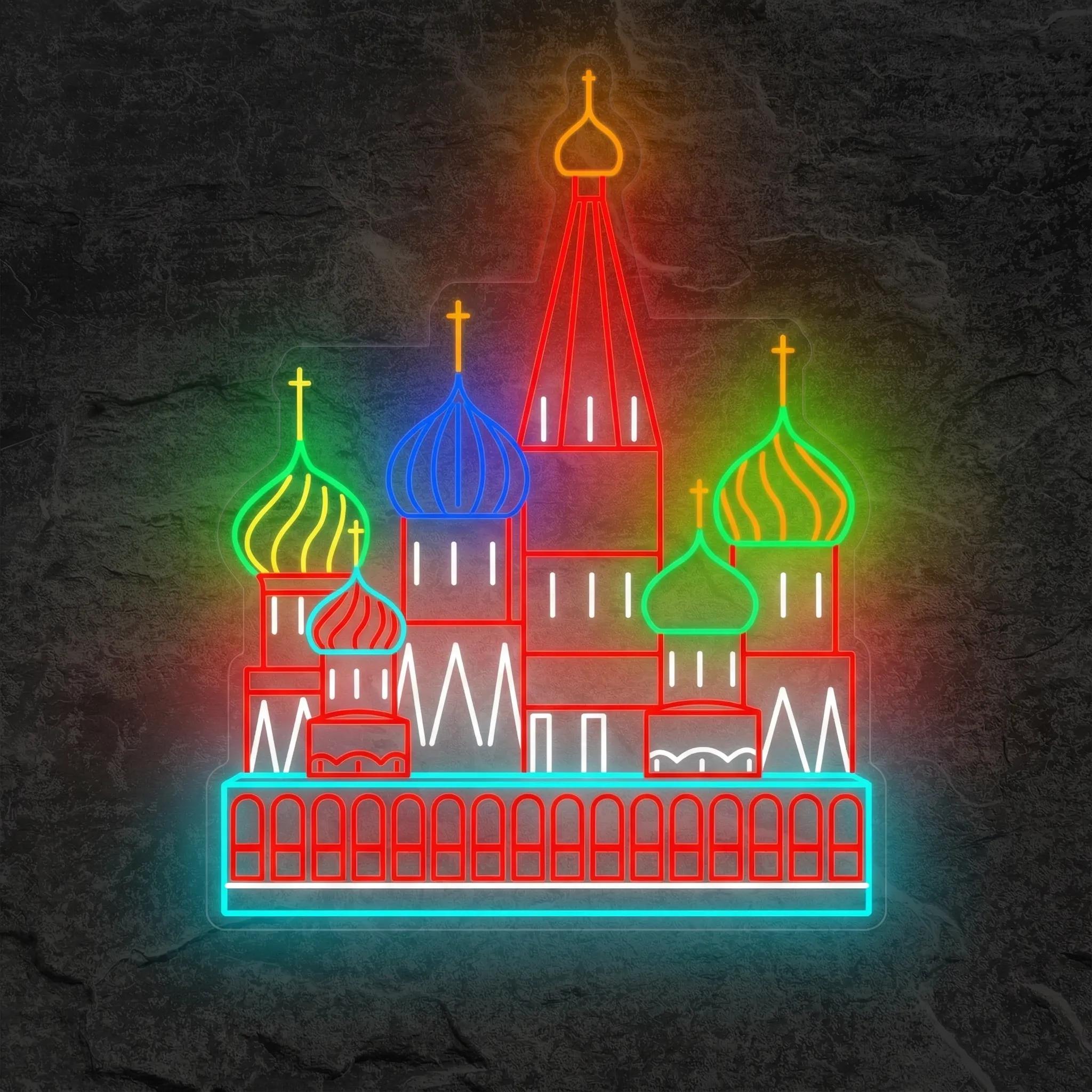 Néon Kremlin de Moscou - Néon personnalisé NeonStar