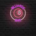 Miniature Néon Billard 8 Ball Bar - Néon personnalisé