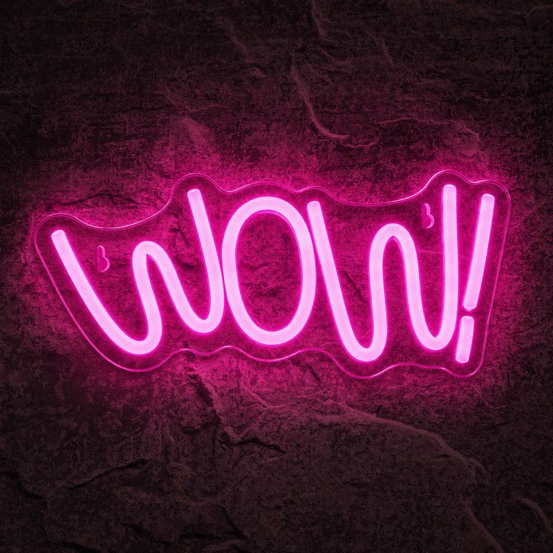Néon Wow Impression Uv - Néon personnalisé NeonStar