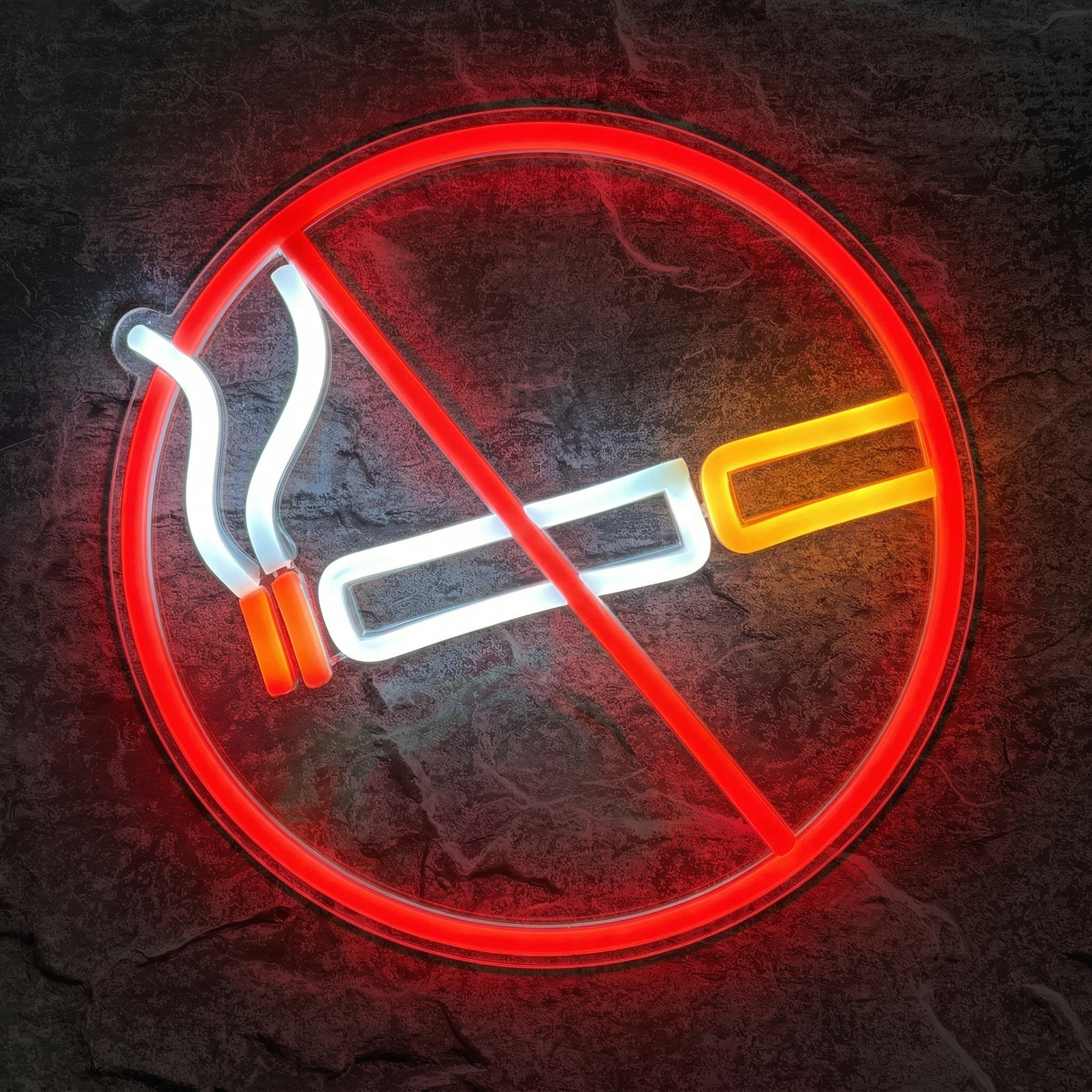 Néon Interdiction de fumer - Néon personnalisé NeonStar