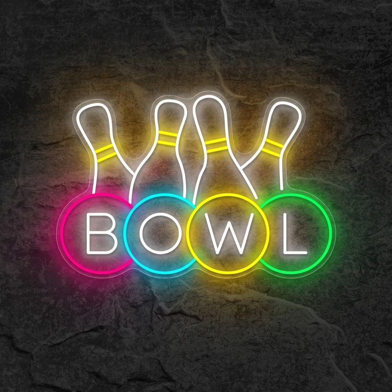 Néon Logo Bowling - Néon personnalisé NeonStar