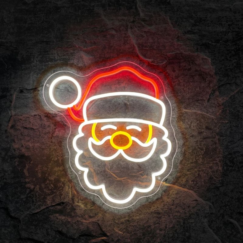 Néon Père Noël Rigolo - Néon personnalisé NeonStar