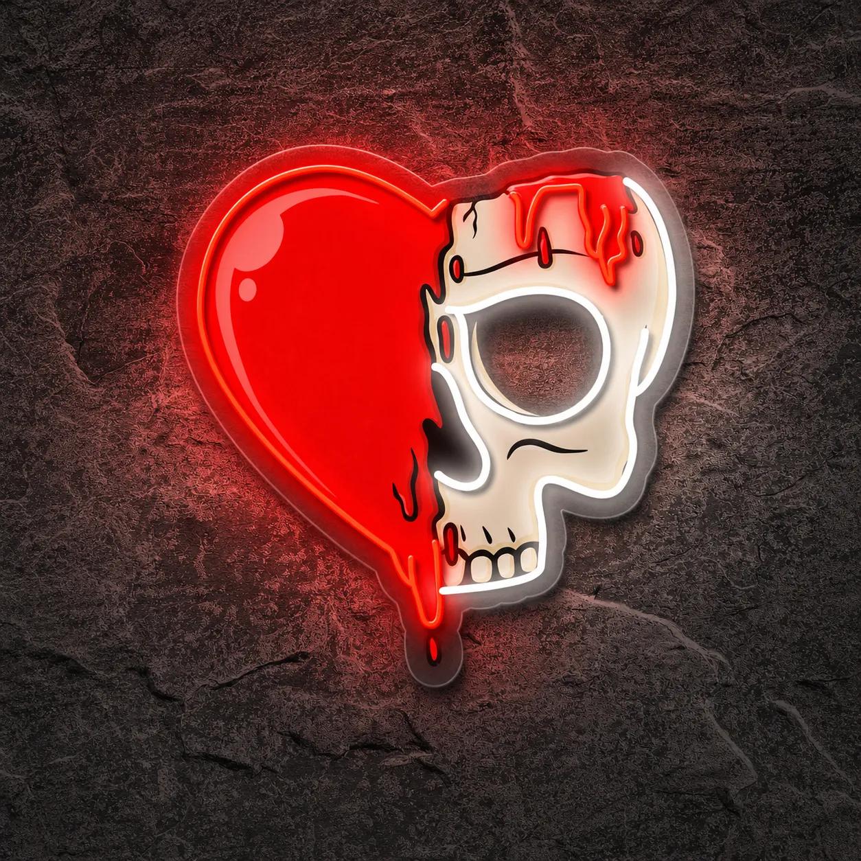 Néon Skull Fondant - Néon personnalisé NeonStar