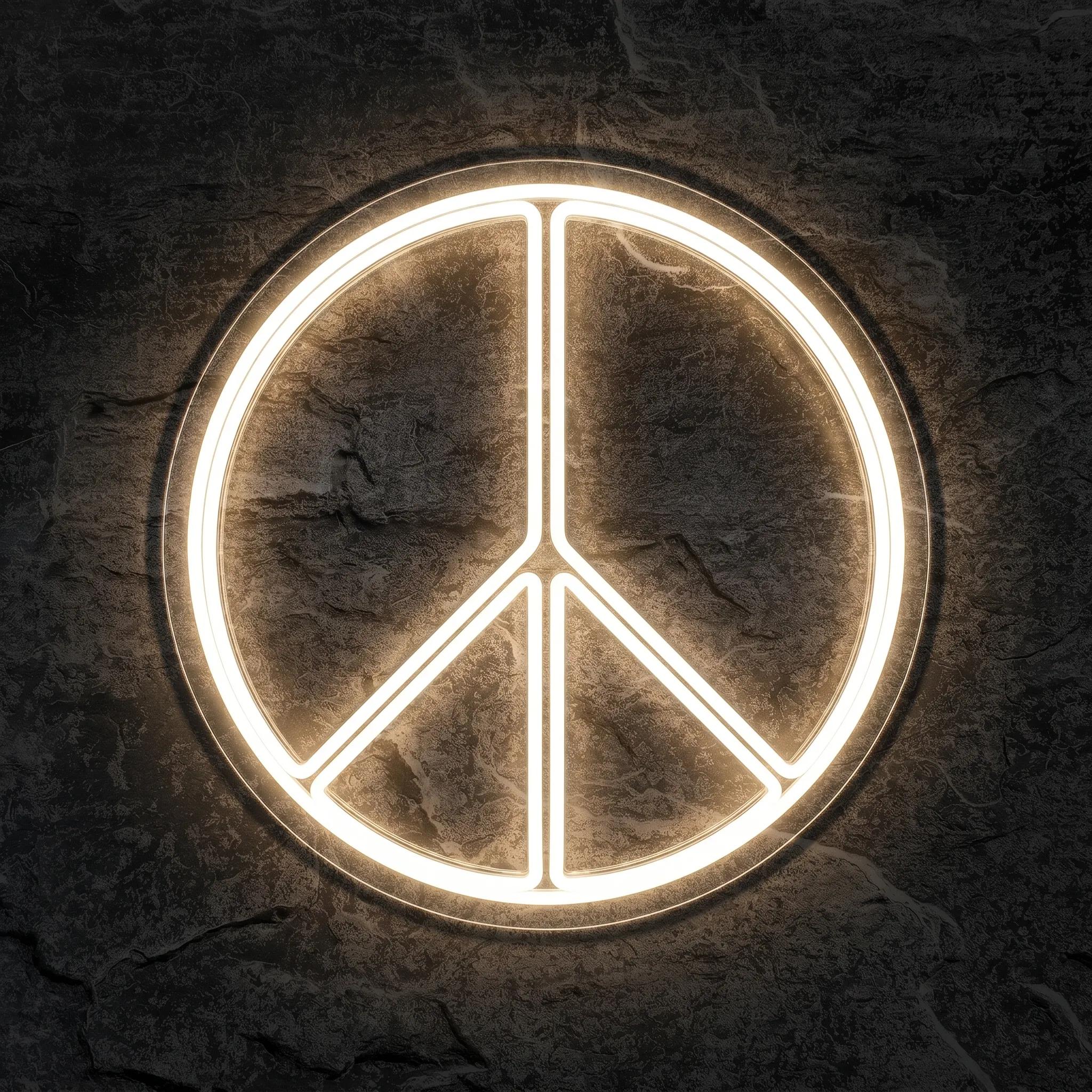 Néon World Peace - Néon personnalisé NeonStar