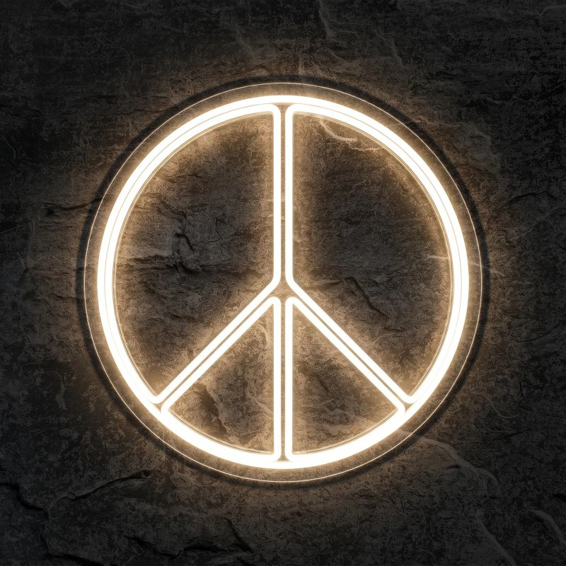 Néon World Peace - Néon personnalisé NeonStar