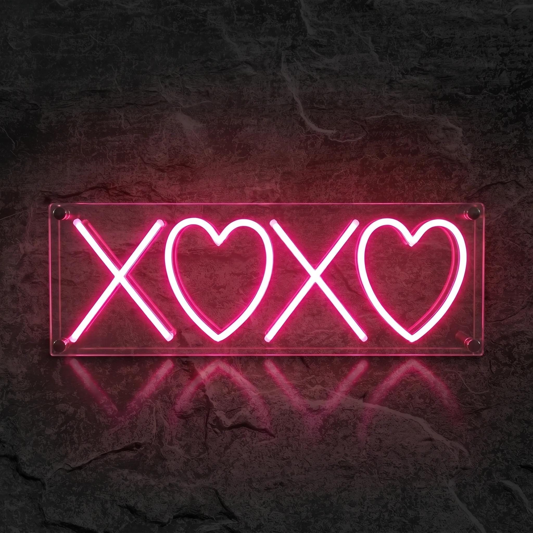 Néon XOXO Bureau - Néon personnalisé NeonStar