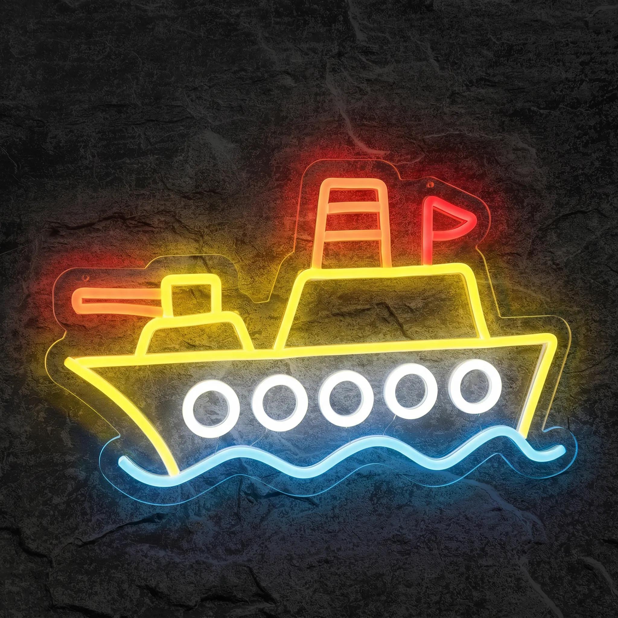 Néon Navire de Guerre - Néon personnalisé NeonStar