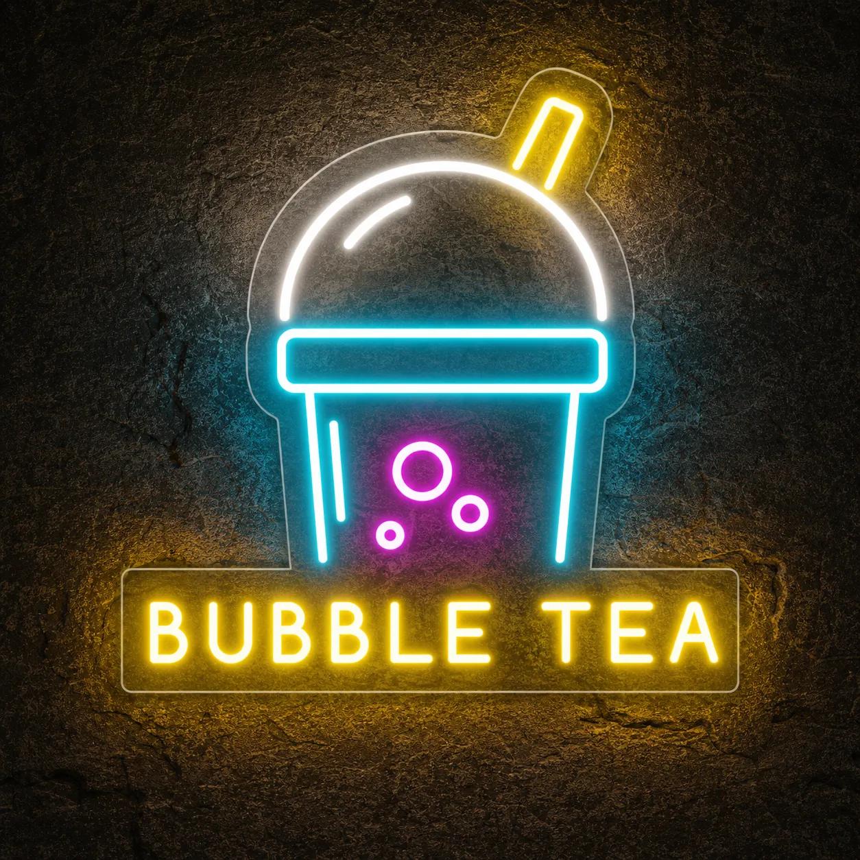 Néon Bubble Tea - Néon personnalisé NeonStar