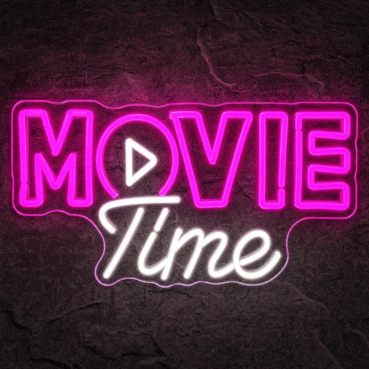 Néon Movie Time - Néon personnalisé NeonStar