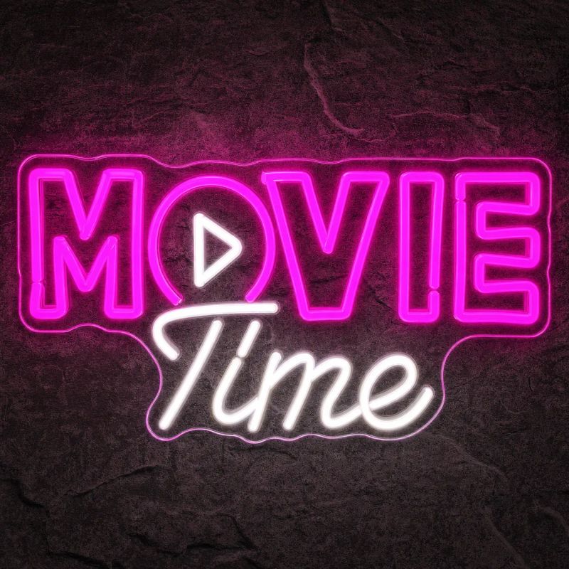 Néon Movie Time - Néon personnalisé NeonStar