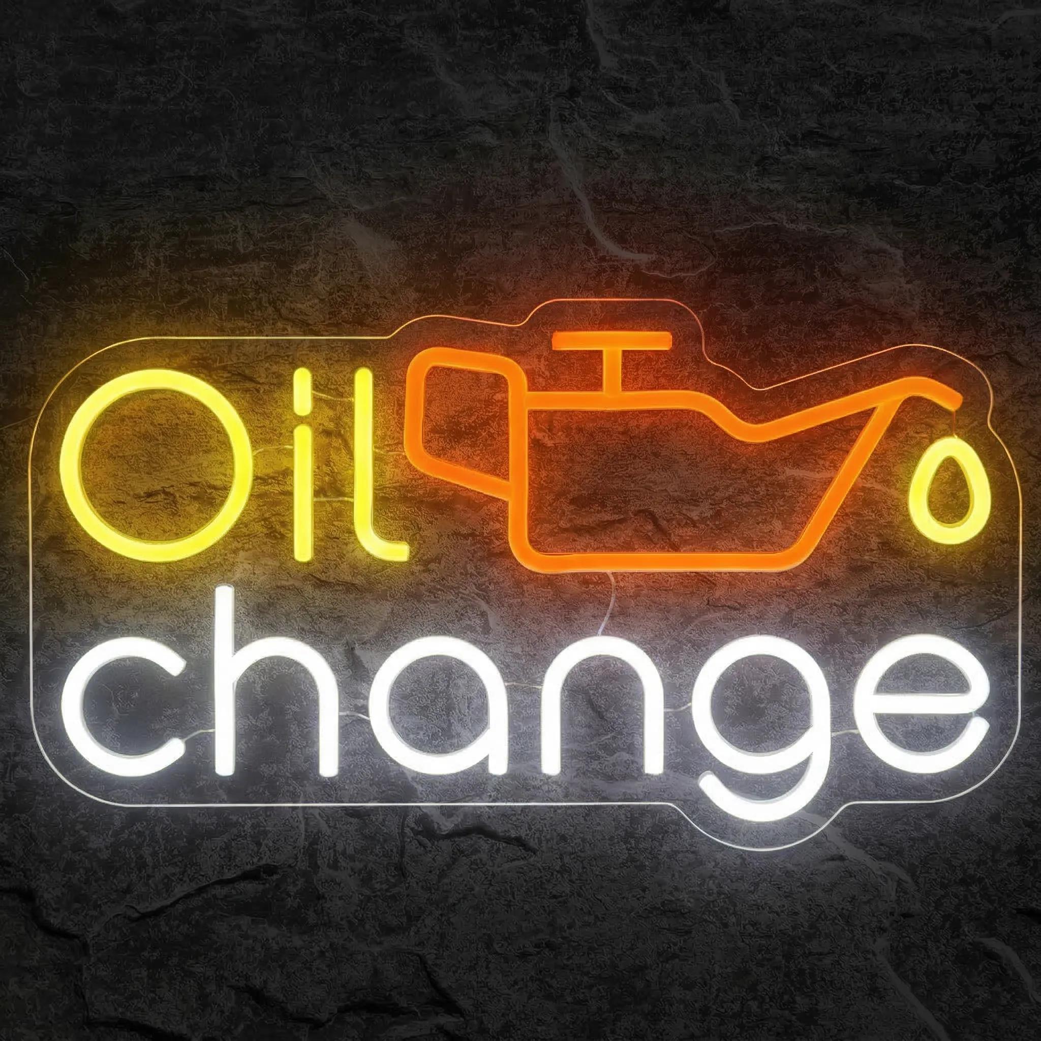 Néon Oil Change - Néon personnalisé NeonStar