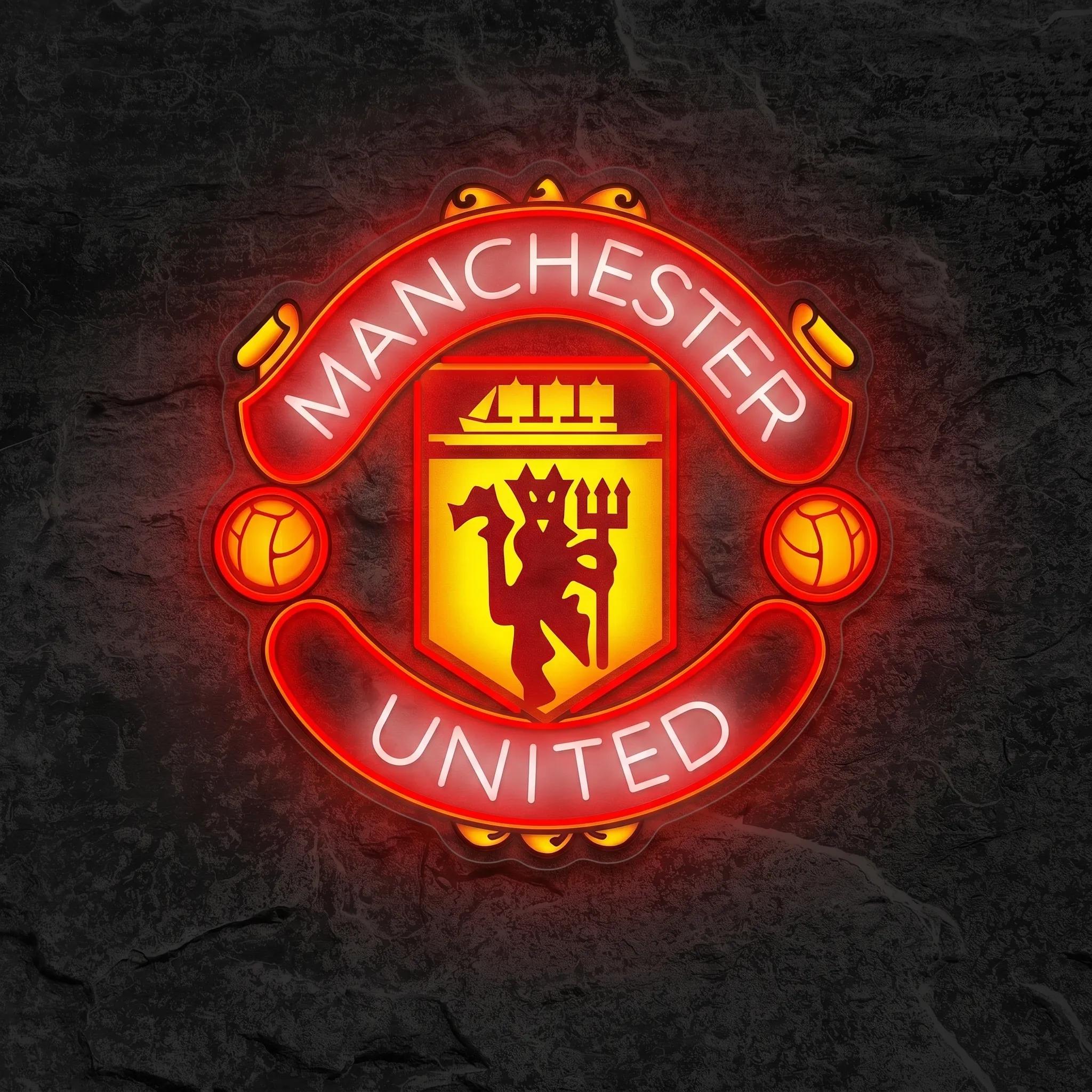 Néon Manchester United - Néon personnalisé NeonStar