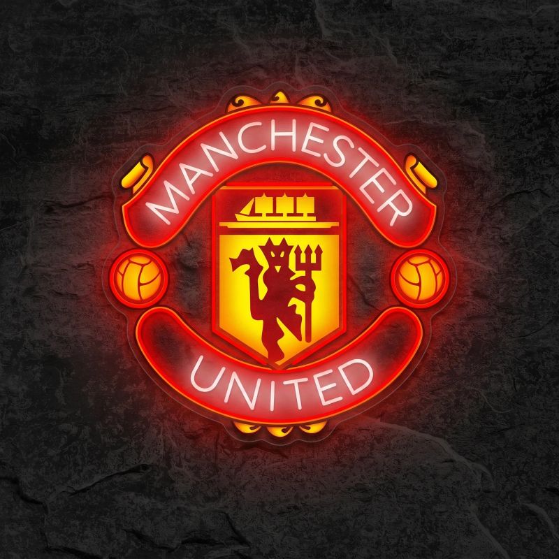 Néon Manchester United - Néon personnalisé NeonStar