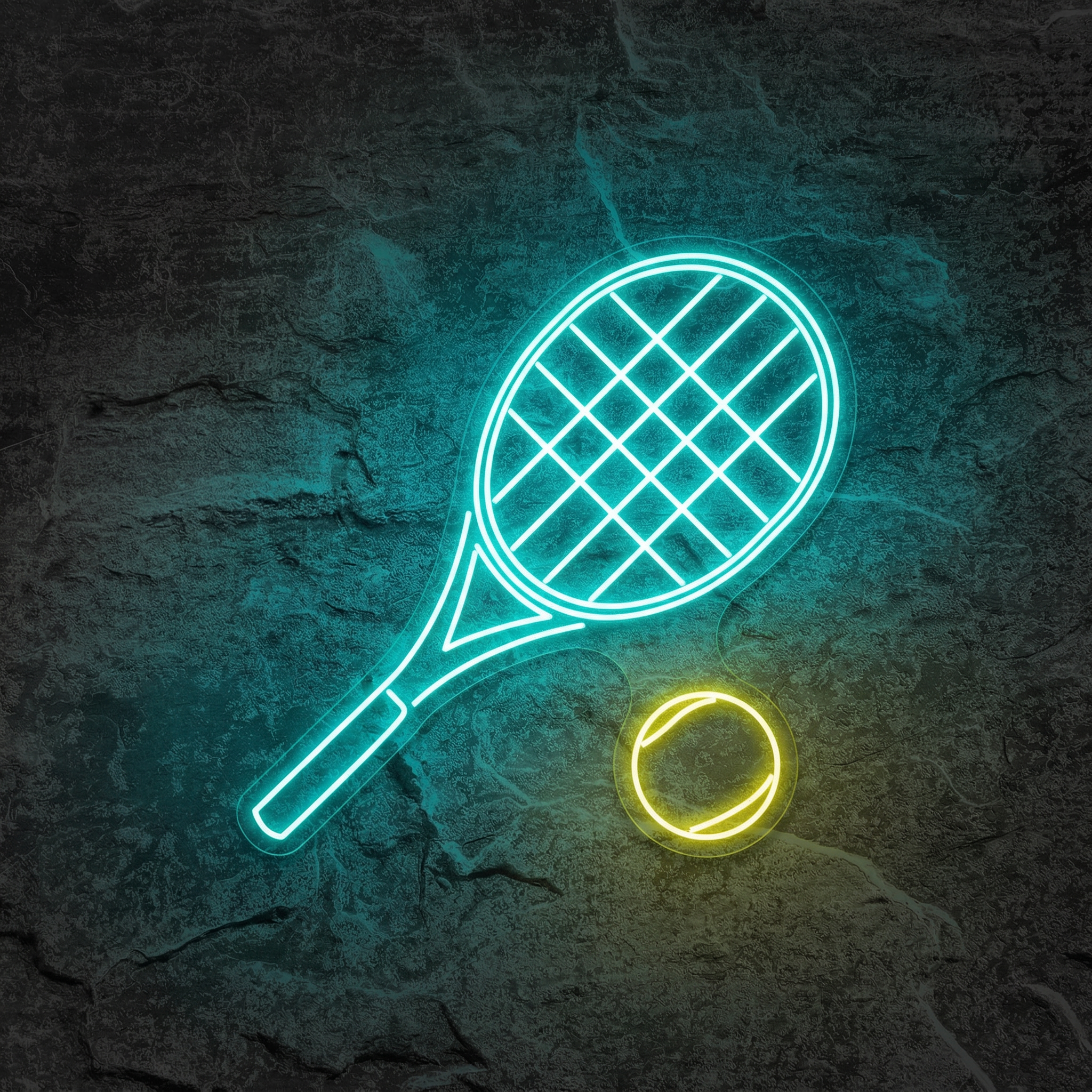 Néon Raquette de Tennis - Néon personnalisé NeonStar