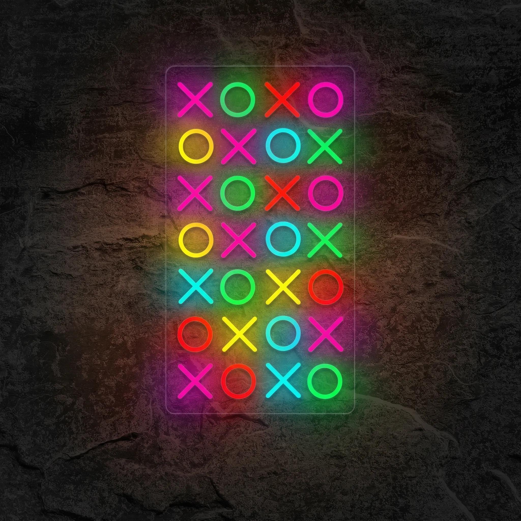Néon Je T'Aime Beaucoup XOXO - Néon personnalisé NeonStar