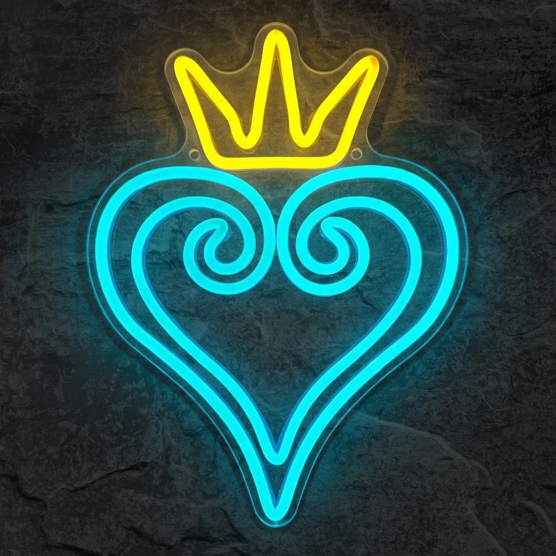 Néon Coeur Kingdom Hearts - Néon personnalisé NeonStar