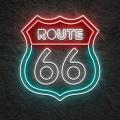 Miniature Néon Route 66 - Néon personnalisé