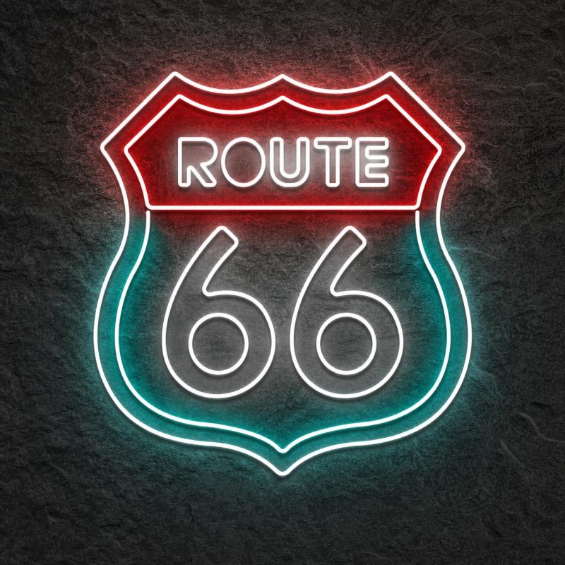 Néon Route 66 - Néon personnalisé NeonStar
