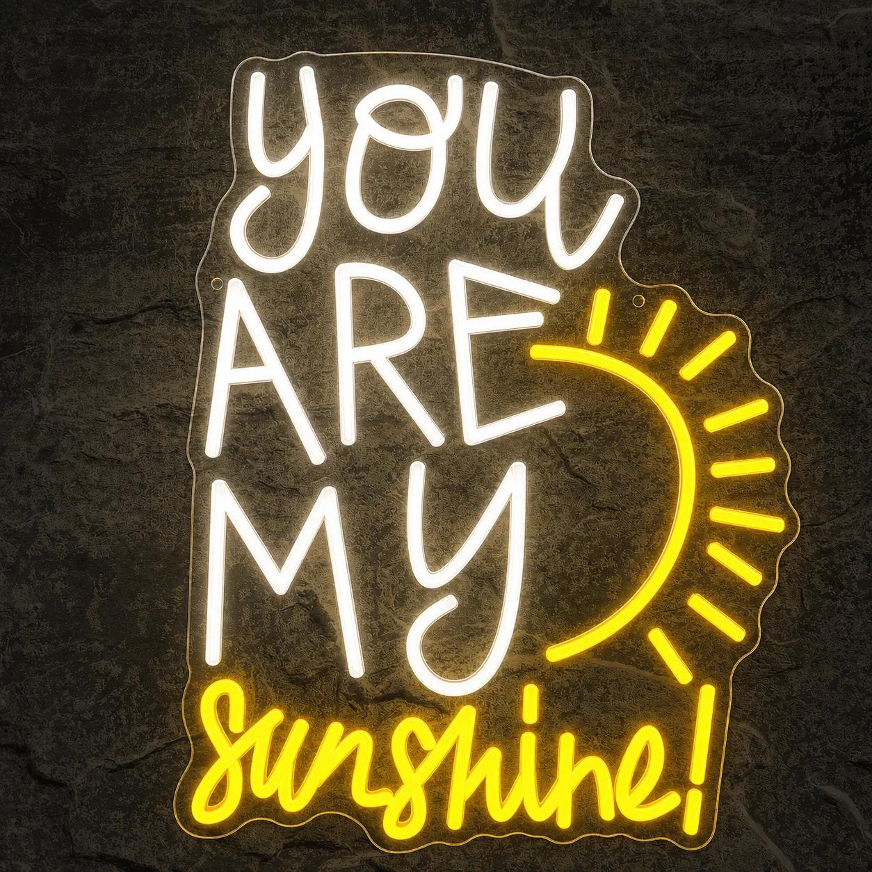 Néon You Are My Sunshine - Néon personnalisé NeonStar