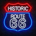 Miniature Néon Historic Route 66 - Néon personnalisé