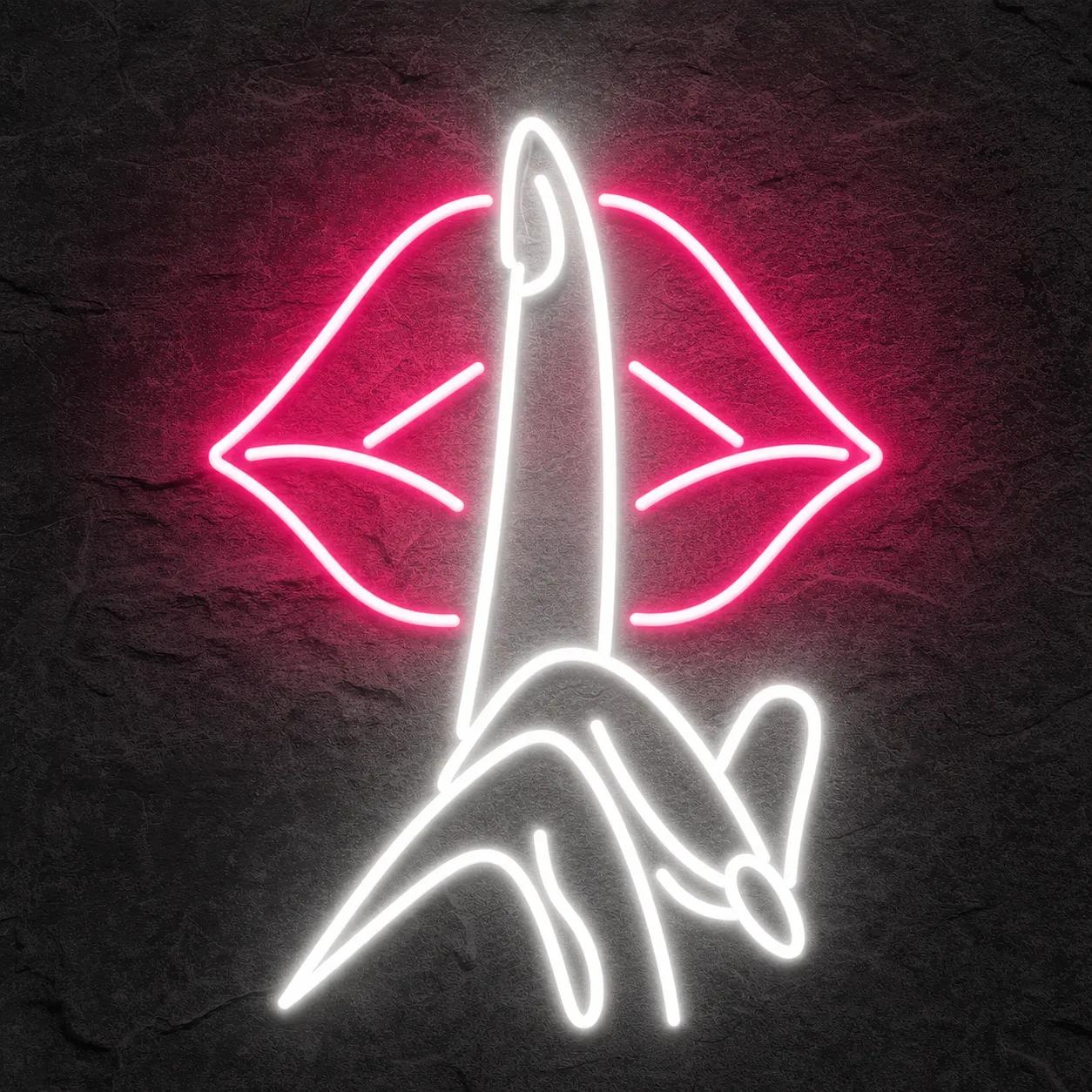 Néon Bouche Chuute - Néon personnalisé NeonStar